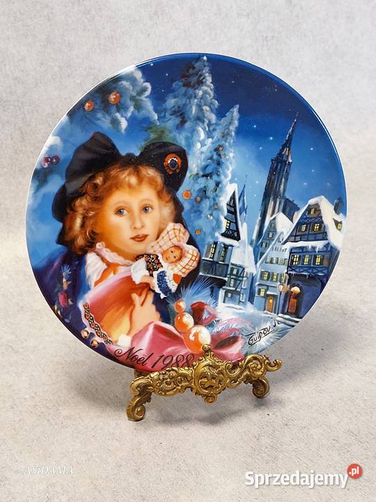 LIMOGES PORCELANOWY KOLEKCJONERSKI TALERZ 1988 sprzedam