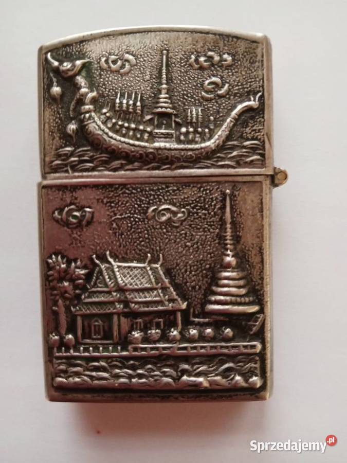 Zapalniczka antyk vintage Zippo srebro Poznań sprzedam