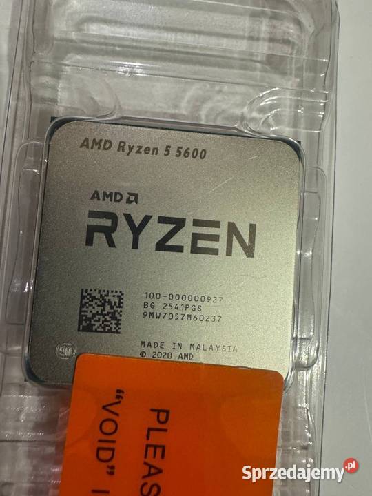 Procesor AMD Ryzen 5 5600 nowy zapakowany mazowieckie Warszawa