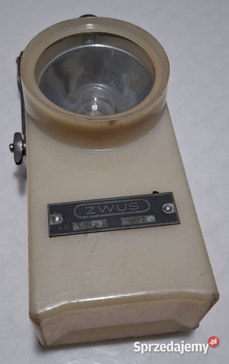 Lampa ZWUS 1962 9x11x23 Kolekcje hobby sprzedam