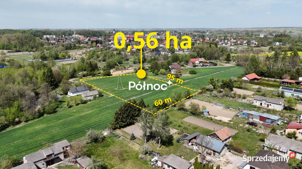 działka na obrzeżach Werbkowic lubelskie Werbkowice sprzedam