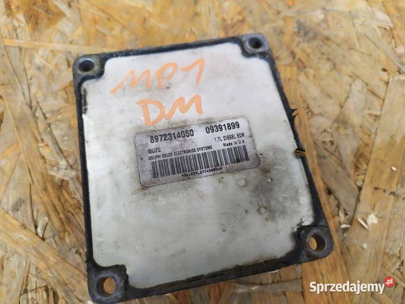 STEROWNIK SILNIKA OPEL ASTRA 17 D 09391899 Motoryzacja śląskie Gliwice