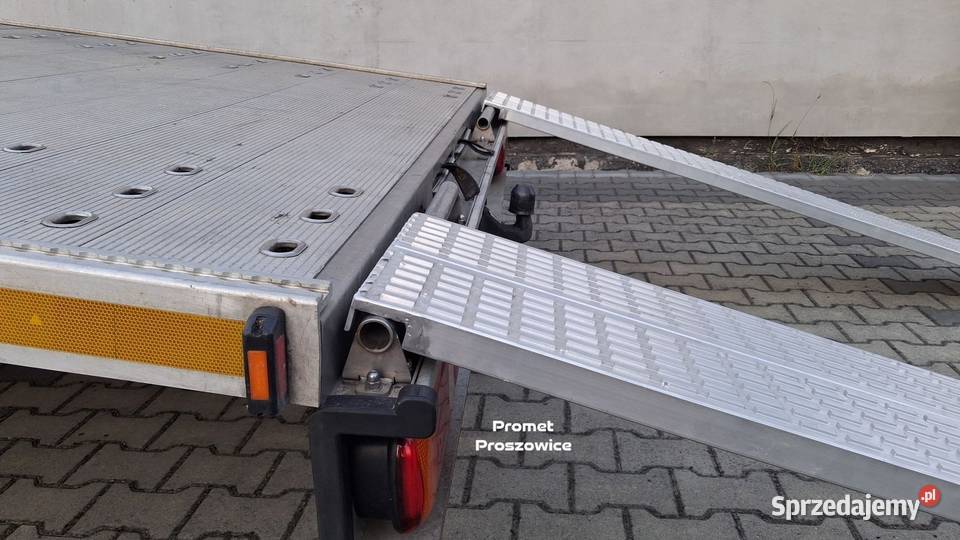 2 Najazdy Aluminiowe 250 x 32 Panelowe do 25T 180KM