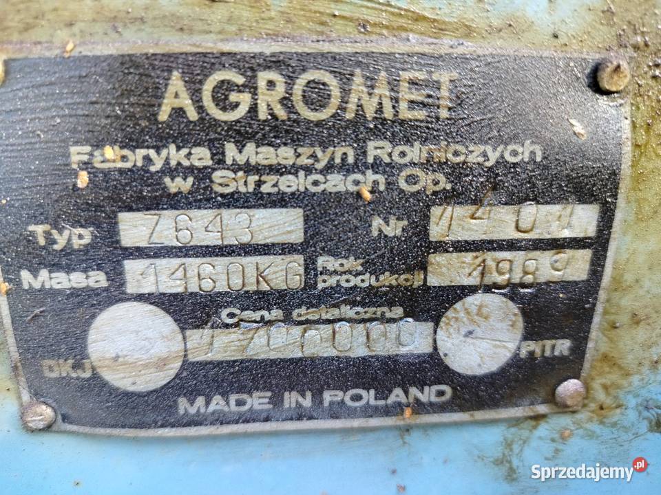 Sprzedam kombajn ziemniaczany bolko małopolskie