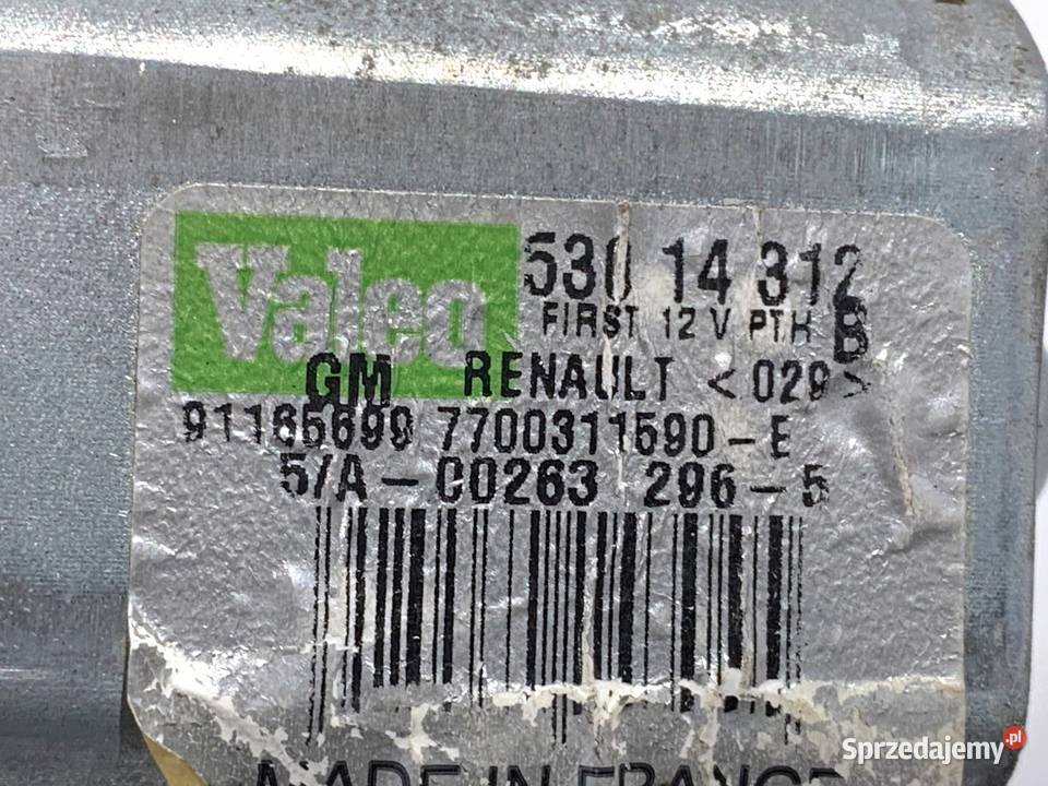 SILNIK WYCIERACZEK TYŁ LEWY RENAULT TRAFIC III osobowe