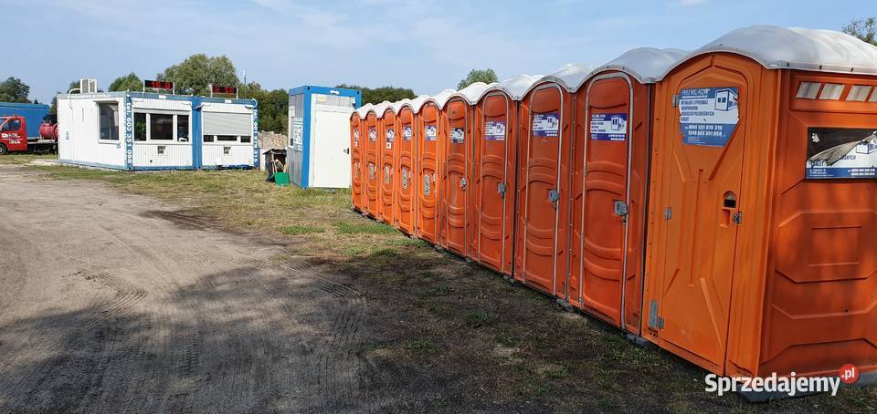 Wynajem toalet przenośnych ogrodzeń budowlanych