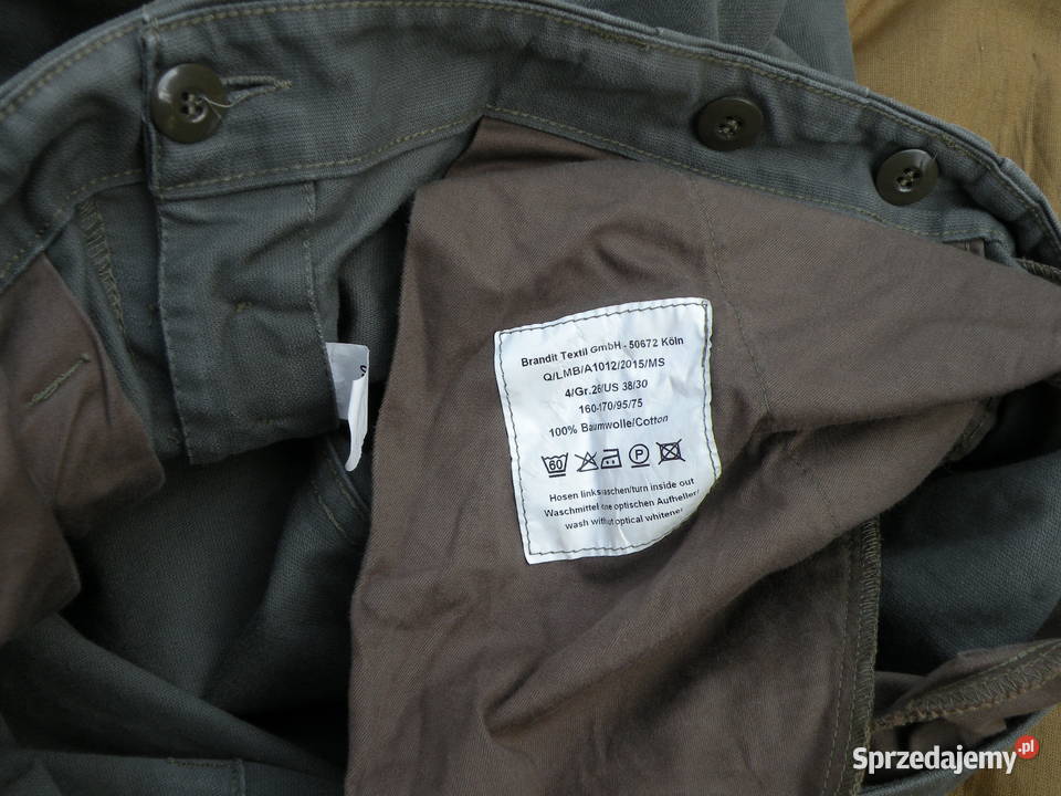 Spodnie BW Oliv moleskin gr26 Wrocław