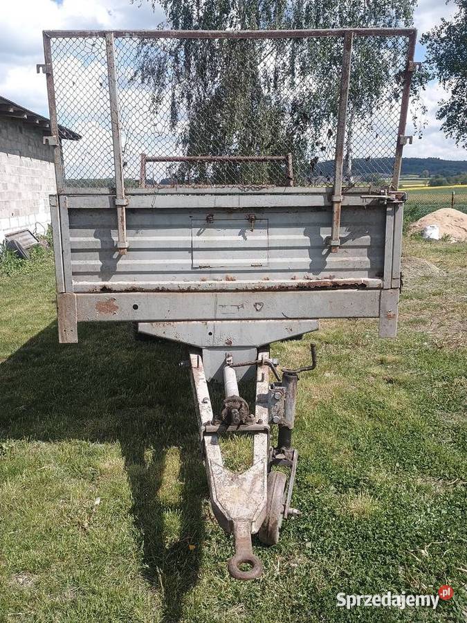 Rozrzutnik Obornika Jednoosiowy Czarna Radomsko