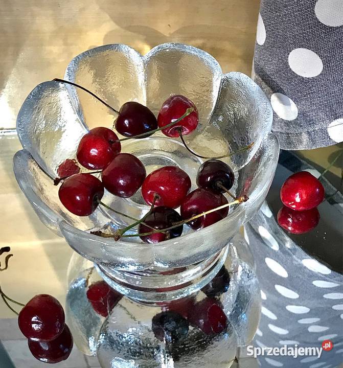 Owocarka cukiernica szkło kryształowe Myszków sprzedam