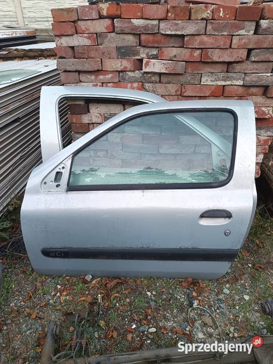 Renault Clio II drzwi lewe 3d 2002r Drzwi Jarocin
