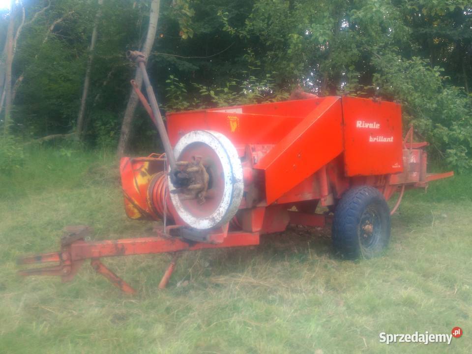 Prasa KOLA Riwal Brilant do małego traktora Łapczyca
