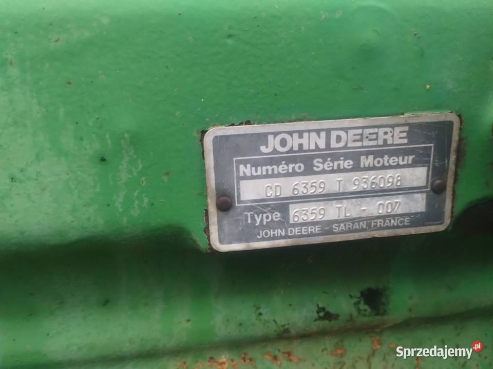 Silnik JOHN DEERE 3650 Grudziądz