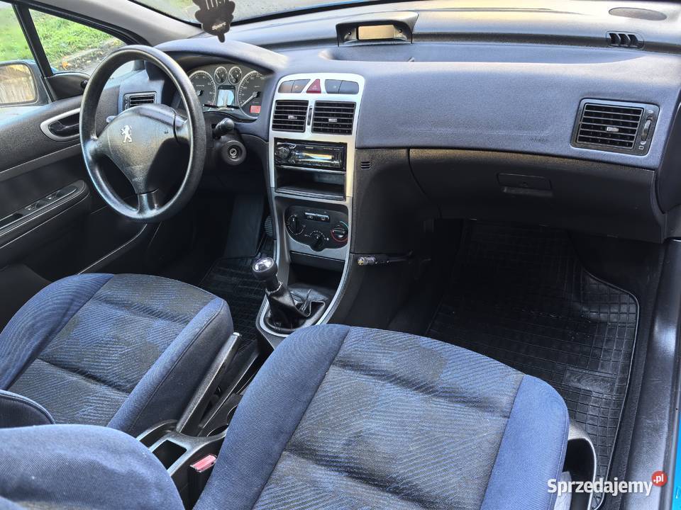 Peugeot 307 GAZ Wspomaganie Opony Całoroczne wielkopolskie Poznań sprzedam