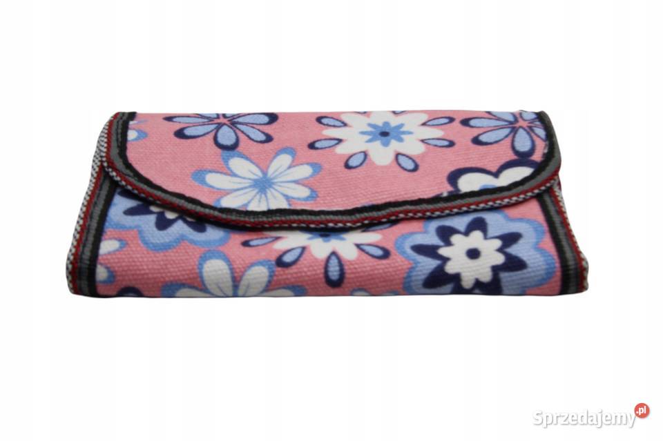 Portfel na Tytoń Saszetka na Susz Etui z Rzepem Ostrowy nad Okszą