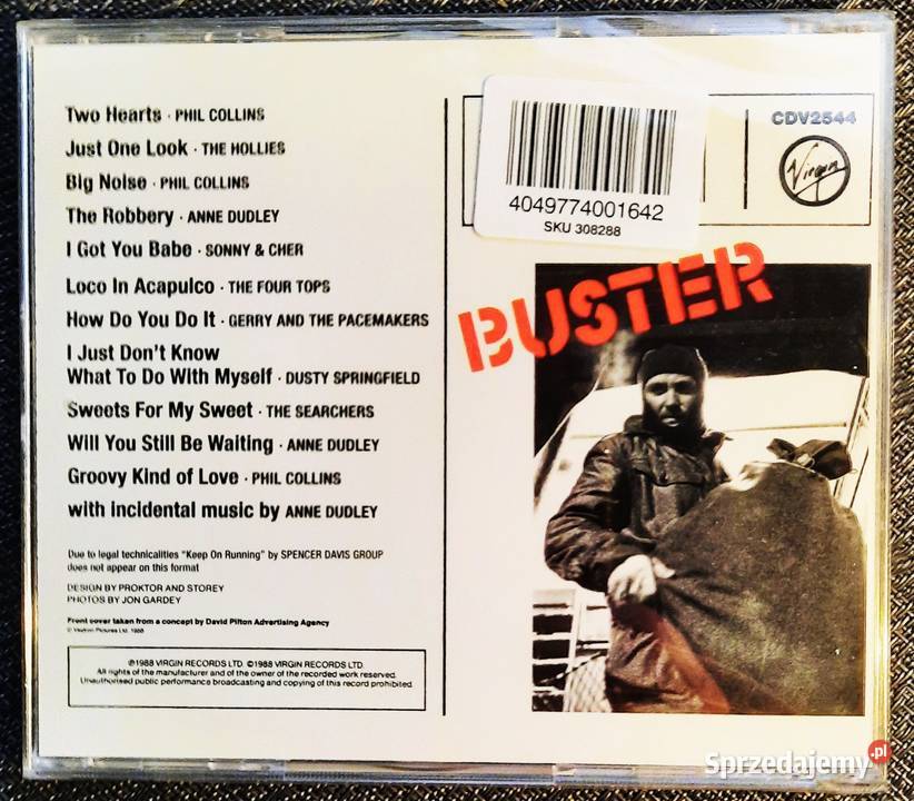 Album CD PHIL COLLINS Album Buster Various Płyty i kasety Chorzów