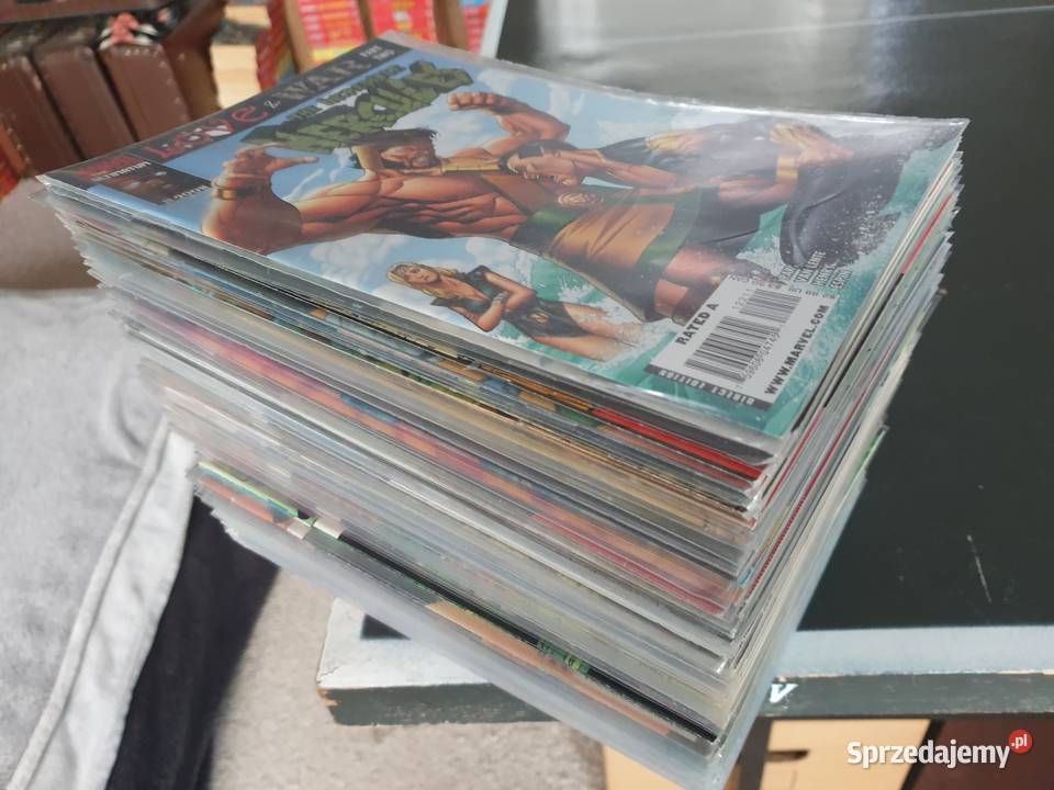 Hulk zestaw 103 oryginalnych komiksów Marvel USA Gdynia
