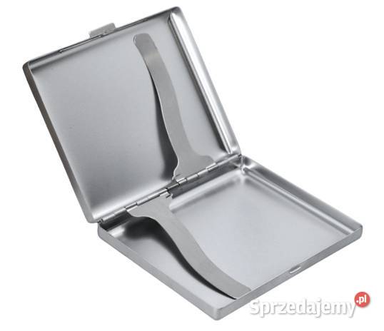 Luksusowa Papierośnica Metalowa z Motywem Ostrowy nad Okszą