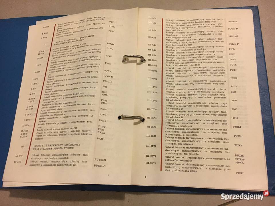 Katalog narzędziowy Narzędzia tom 2 z 1979 roku Łęczyca