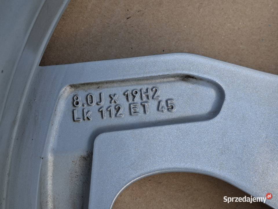 SKODA ENYAQ KAROQ FELG ALUFELGA BORBET 19 8J