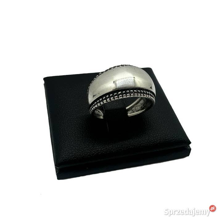 Srebrny Pierścionek Próby 925 413g Rozmiar 16 Elbląg