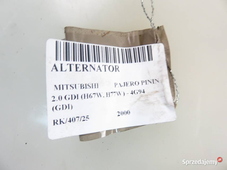 ALTERNATOR MITSUBISHI PAJERO PININ 20 GDI osobowe