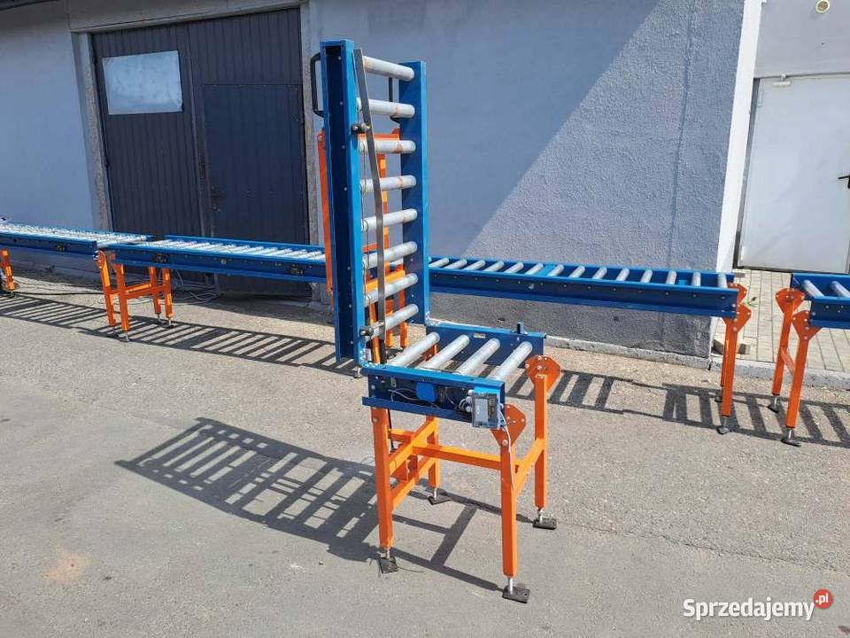 Transporter przenośnik rolkowy 220 napęd 24V Stary Sącz