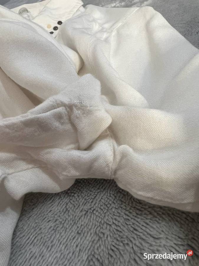 Koszula z kołnierzykiem biała HIT Rozmiar 34(XS) Jasło sprzedam