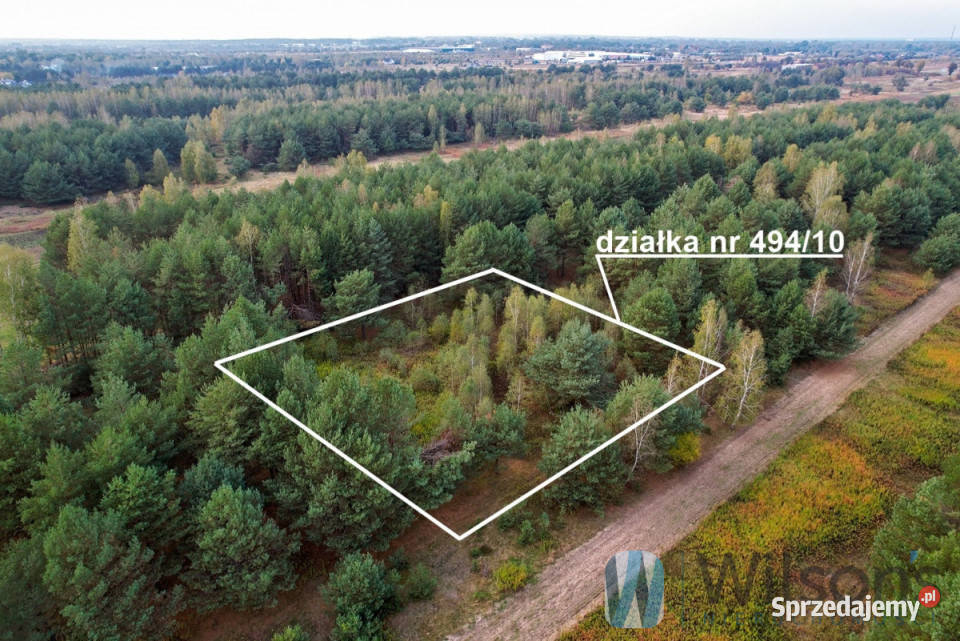 sprzedaży gruntu Czosnów 3000m2