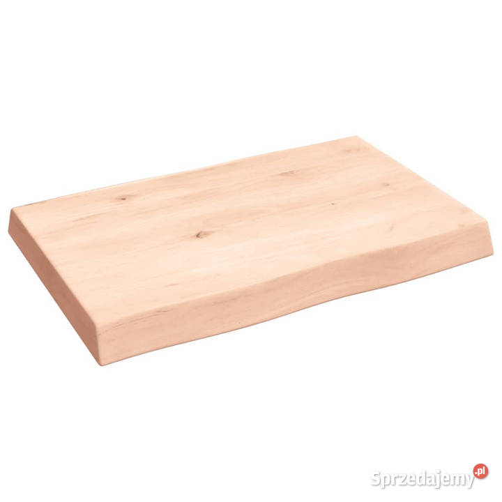 Blat stołu 60x40x26 surowy lity dąb naturalną sprzedam