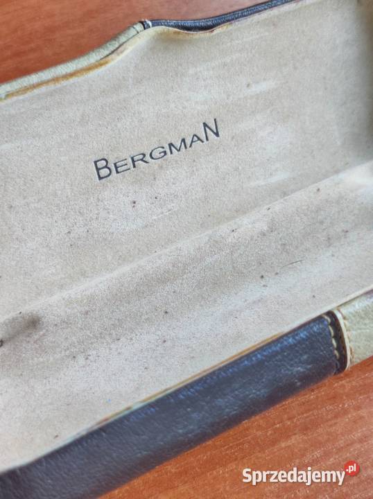 Etui na okulary case pudełko opakowanie Bergman świętokrzyskie Kielce sprzedam