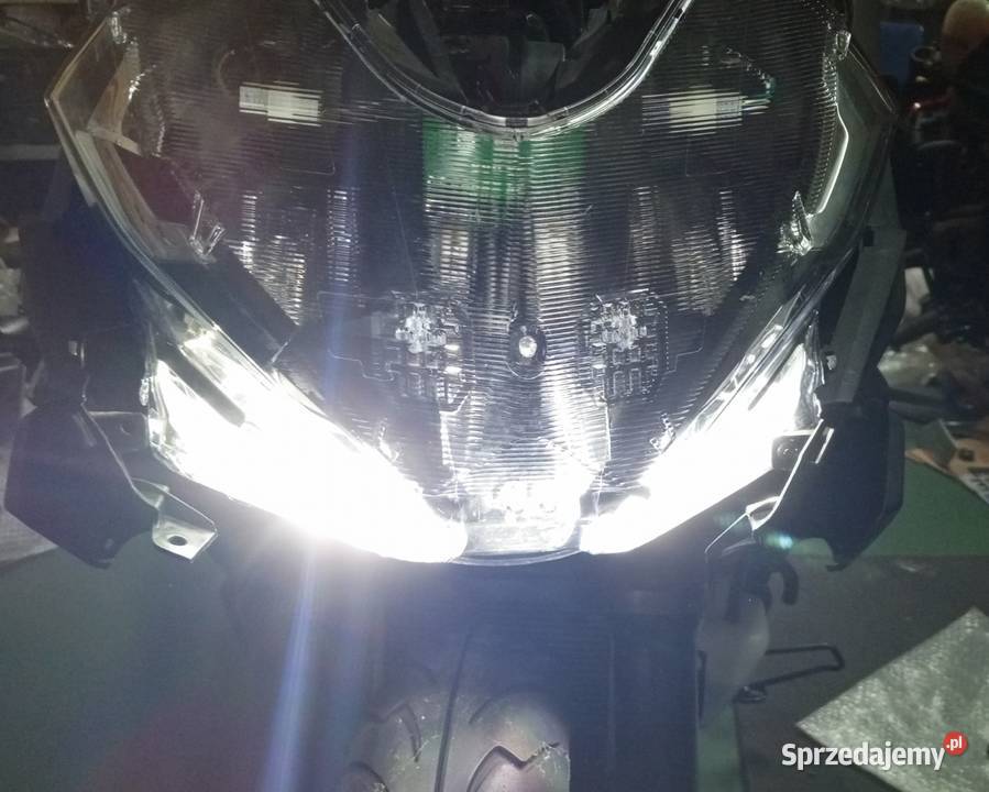 Kymco Xciting 400 reflektor LED 2020r lampa wielkopolskie Opatówek