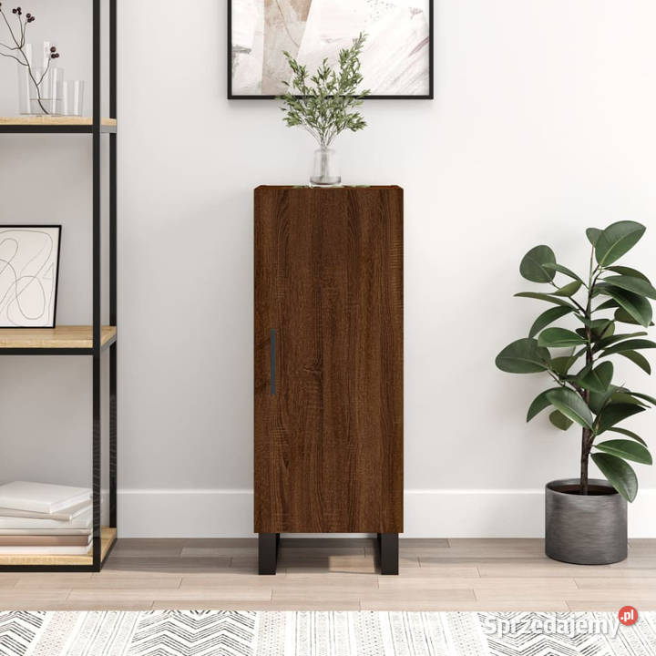Szafka brązowy dąb 345x34x90 materiał Warszawa