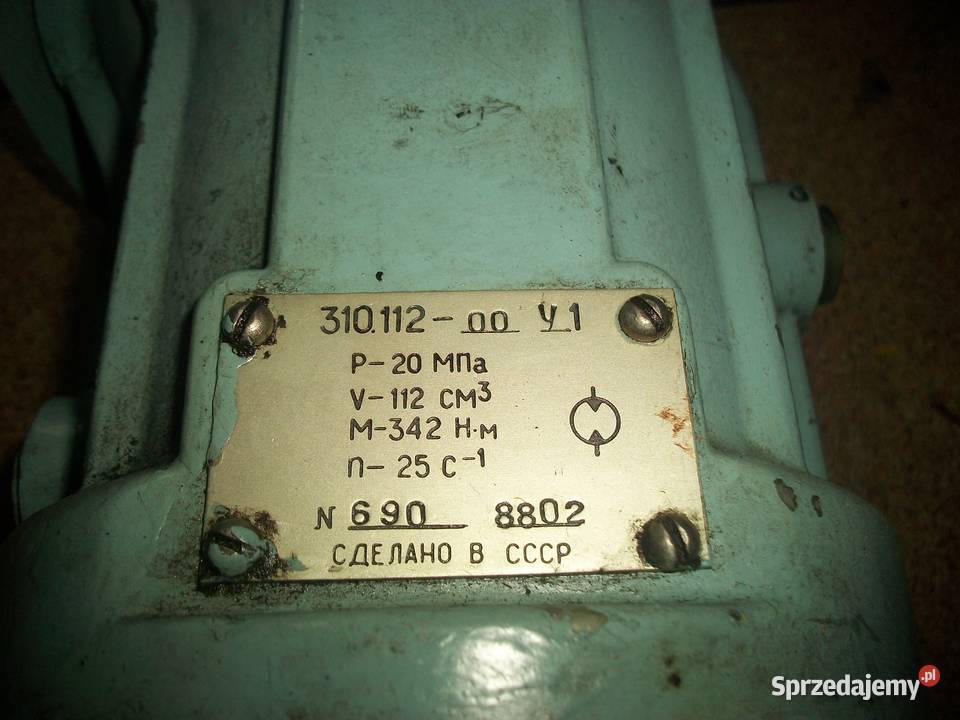 Silnik hydrauliczny 31011200Y1 małopolskie Olkusz sprzedam