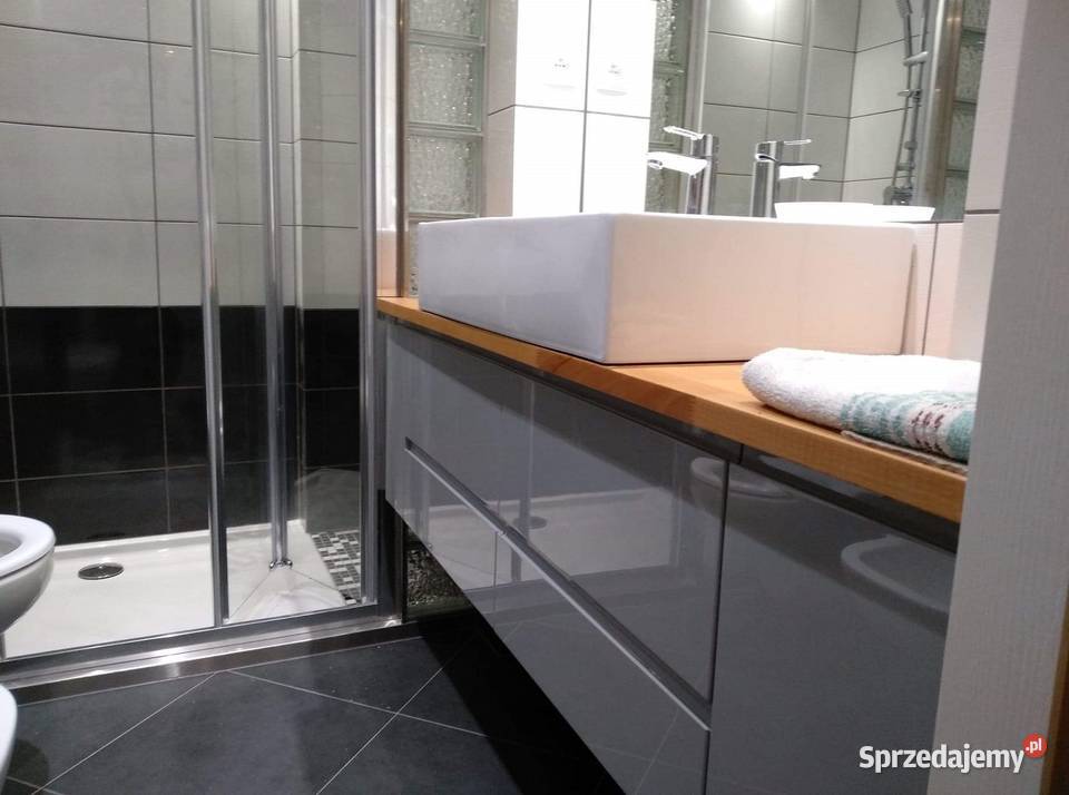 Szafka pod umywalkę drewniany dębowy l 160cm Gdańsk