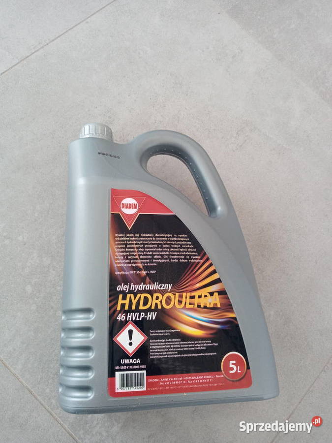 DIADEM HYDROULTRA 46 HVLP HV Olej HydroUltra 46 podkarpackie Łańcut