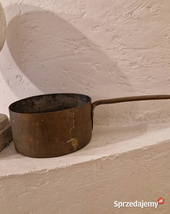 Stary RONDEL GARNEK z rączką z metalumosiądz Lublin sprzedam