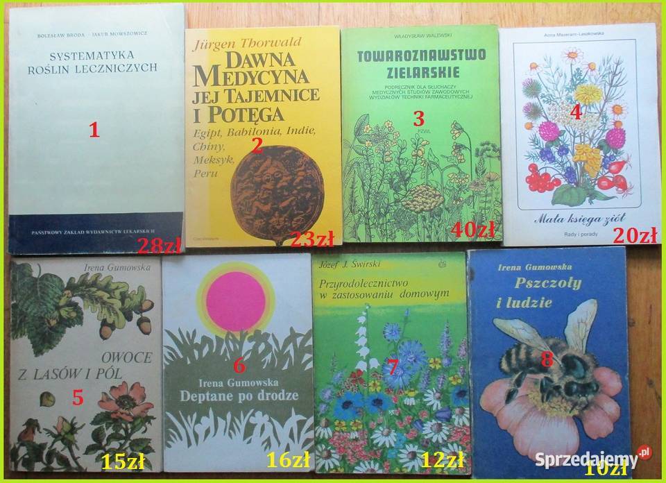 Historie ziołowe Kawałko zioła fitoterapia Poradniki, albumy i reportaże Łódź