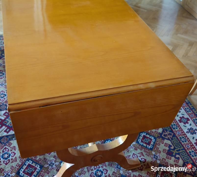 Piękny stół w stylu biedermeier klapiak z II Meble Meble mazowieckie Warszawa