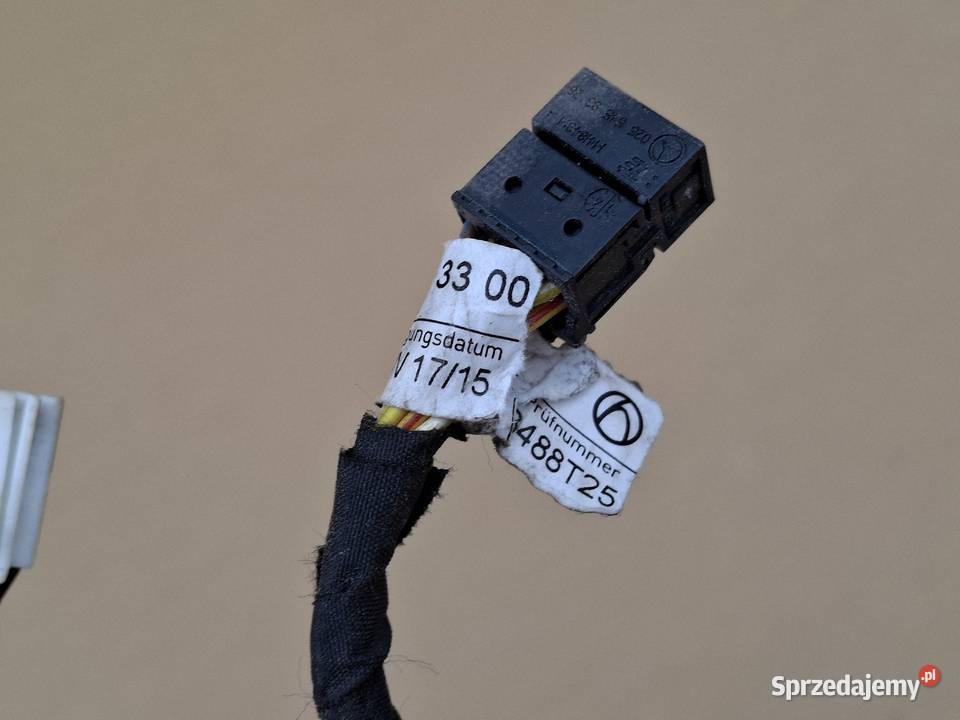 MERCEDES EKLASA W212 WIĄZKA INSTALACJA ZDERZAKA Bieleń