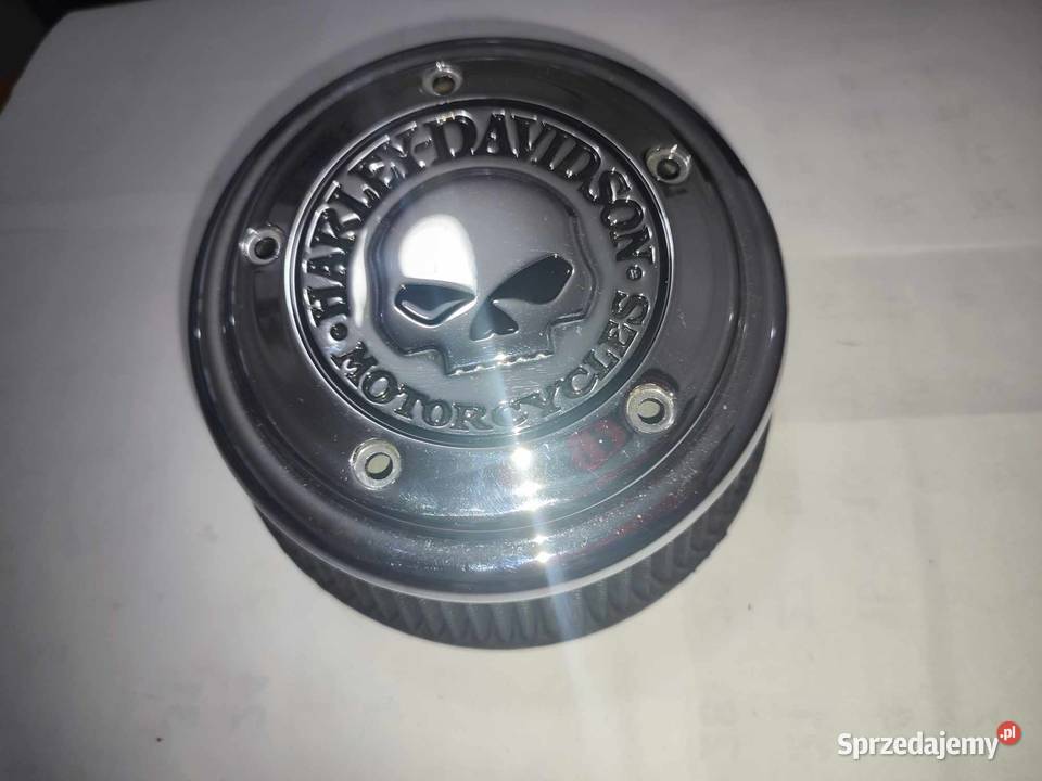 Harley filtr powietrza stożek KN Skull