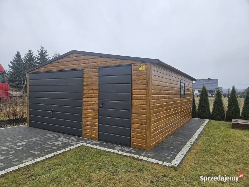 5x6 Garaze Blaszane Garaż Blaszany Blaszak Legionowo sprzedam