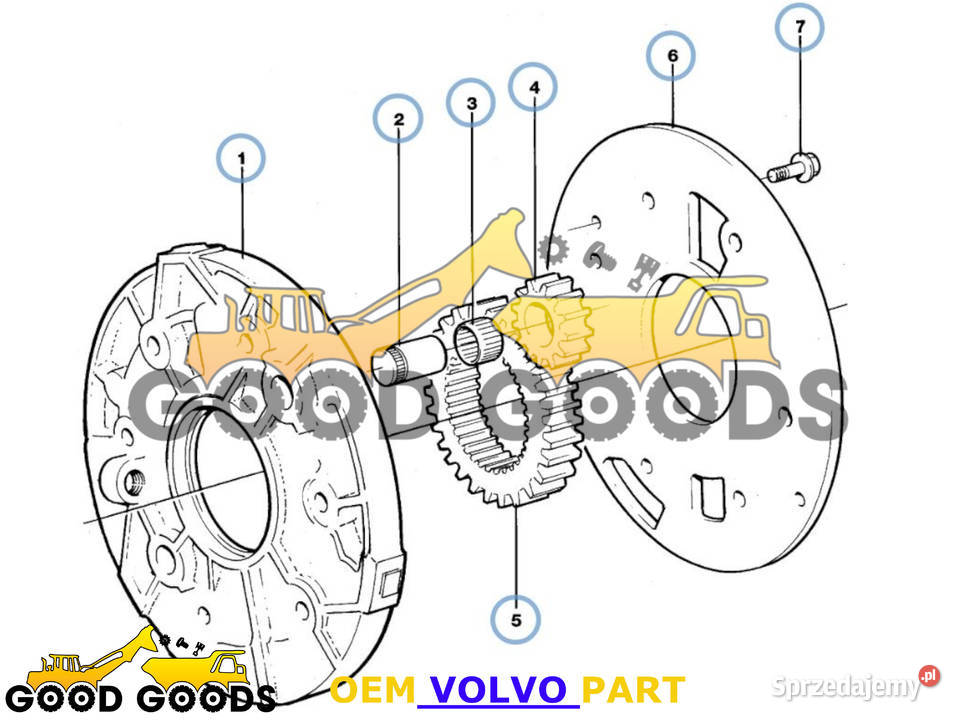 VOLVO POMPA OLEJU SKRZYNI BIEGÓW 15157193 Władysławów
