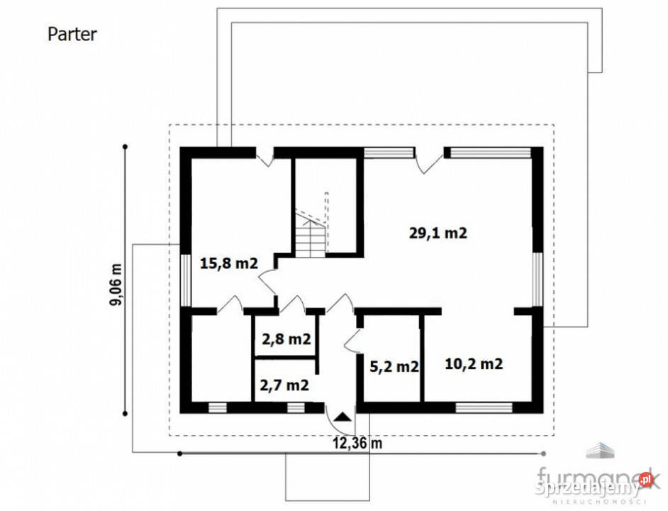 Dom Księżpol 3119m2 1 piętro Sprzedaż