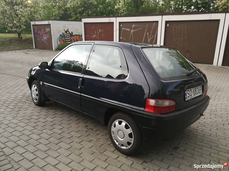CITROEN SAXO 2000 r poj 10 granatowy Sosnowiec