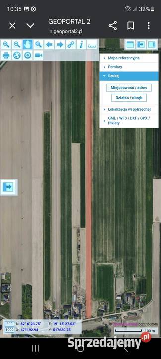 Ziemia rolna 255 z możliwością zabudowy łódzkie Prądzew