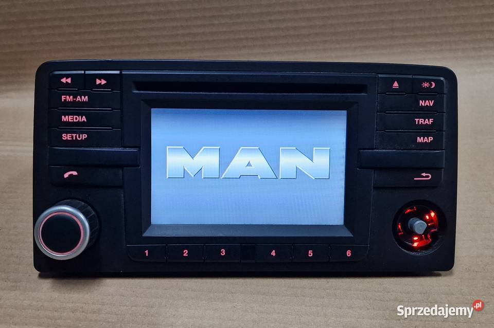 MAN TGX TGS RADIO NAWIGACJA 81281006033 Bieleń