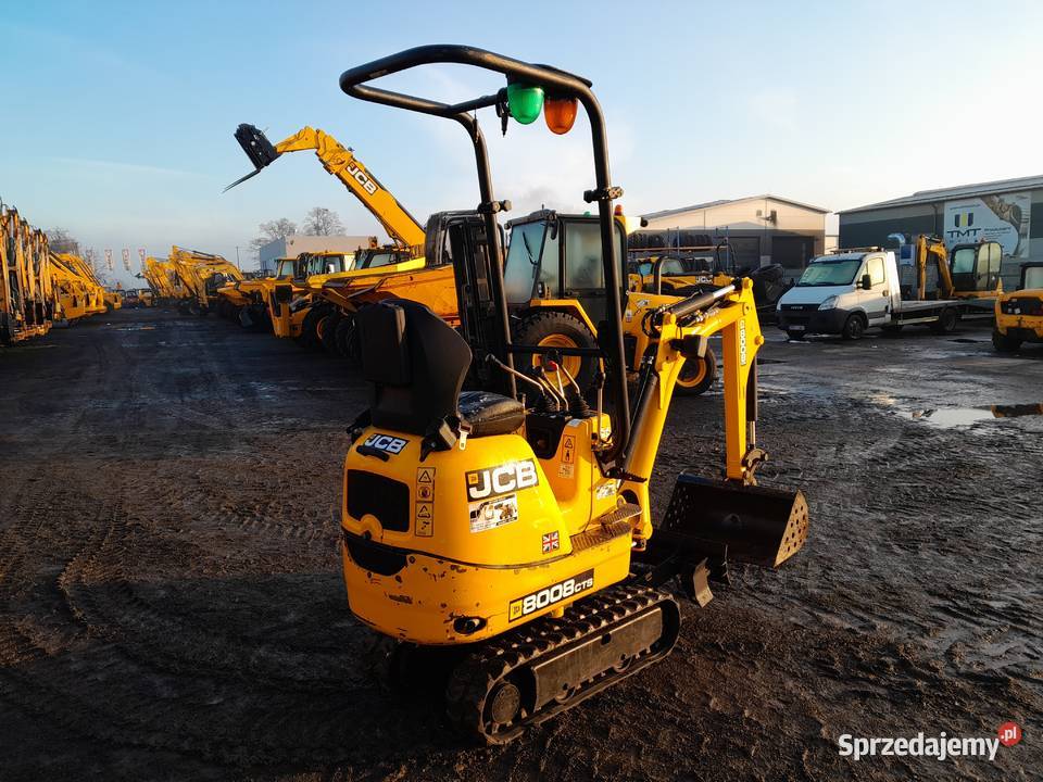 JCB 8008 2022R 1 TONA KUBOTA YANMAR TAKEUCHI CAT wielkopolskie