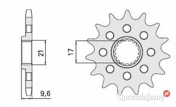 Zębatka przednia Suzuki RMX RMZ CARAT 406814K Kielce