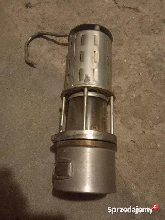 Antyk z PRL stara lampa górnicza śląskie