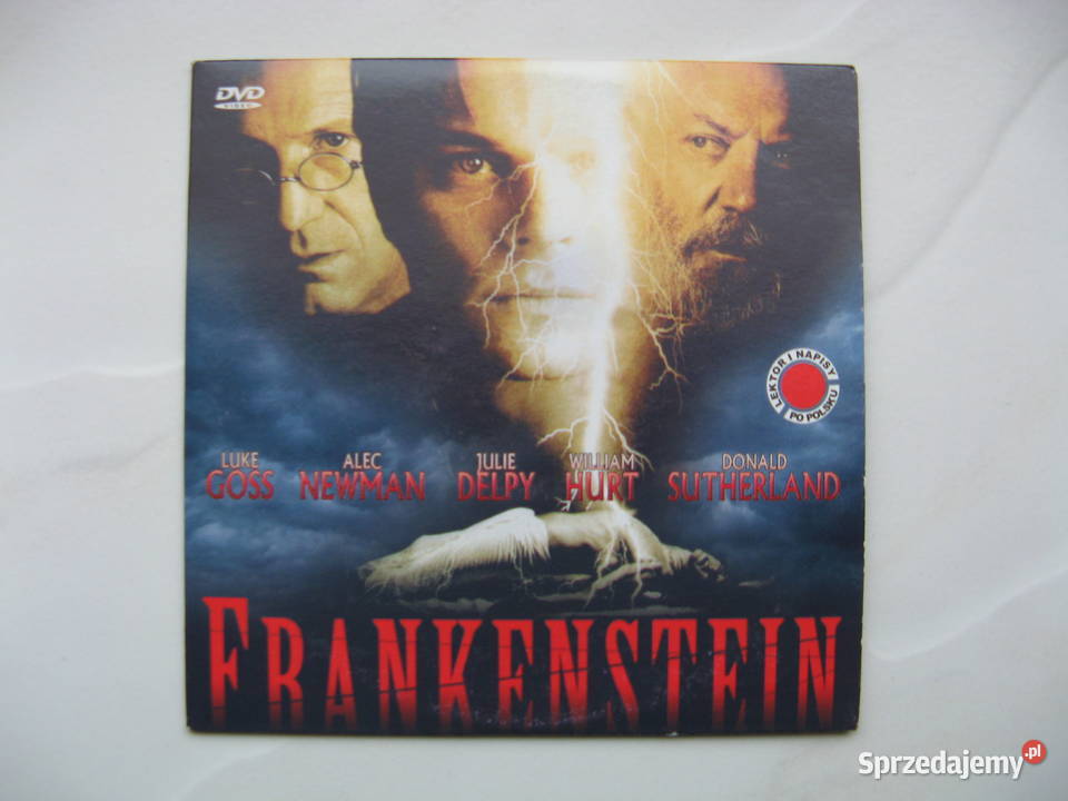 DVD Koneser Frankenstein Donald Sutherland lektor wielkopolskie Poznań sprzedam